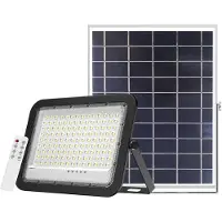 Enovalite LED Solar-Fluter 1400 lm kaltweiß schwarz IP65 dimmbar