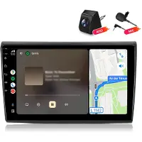 AWESAFE 4+64GB Autoradio mit Kamera und Mic Für Fiat Bravo 2007-2012 Carplay Android Auto Car Multimedia Radio Android GPS Navi WIFI BT DAB+RDS SWC 9 Zoll