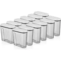 Vip Ahmet Vorratsdosen mit Deckel, BPA-frei Kunststoff, 12-tlg, 12x4L
