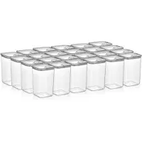 Vip Ahmet Vorratsdosen mit Deckel, BPA-frei Kunststoff, 24-tlg, 24x0,7L