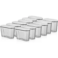 Vip Ahmet Vorratsdosen mit Deckel, BPA-frei Kunststoff, 12-tlg, 12x3,2L