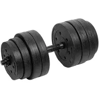 Rebel RBA-2328 Verstellbare Hantel 1 x 20 kg, schwarz
