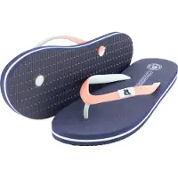 Cressi seit 1946 - Flip Flops St Tropez - Schicke Zehensandalen, Strand, Meer, Pool, Fitnessstudio, Freizeit, Schnelle Trocknung, Weiche, Rutschfeste Dämpfung, Marineblau/Rosa - 37/38 EU