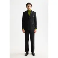 Scotch & Soda Festive Double-breasted Structured Stripe Relaxed Fit Blazer Größe: M | Blazer Outlet | Herren