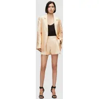 AllSaints London Shimmer Blazer Gold Größe: 14 | Blazer Outlet | Damen | Gelb