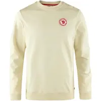 Fjällräven Pullover 1960 Logo Badge Herren Chalk White-XS