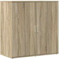 vidaXL Sideboard Sonoma-Eiche 79x38x80 cm Holzwerkstoff