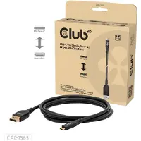 Club 3D Cac-1563 Displayport-auf-usb-c-kabel