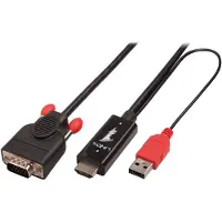 Lindy HDMI (Typ A) — VGA
