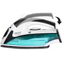 Camry Premium CR 5024, Dampfbügeleisen, Antihaft-Platte, Mehrfarbig, Eingebaut, 800 W, 1500 W