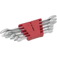 Ks Tools 517.0145, Chrom-Vanadium-Stahl, Chrom, 8x9,10x11,12x13,16x17,18x19, 465 g, 5 Stück(e)
