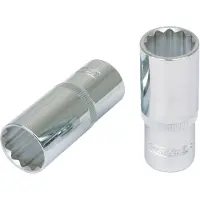 Ks Tools 1/2 CHROMEplus 12-kant-Stecknuss, lang, 11 mm