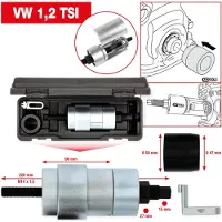 Ks Tools Kettenrad-Montage-Werkzeug-Satz für VAG, 7-tlg, 400.0910