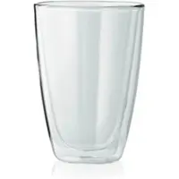 WAS Germany - Latte Macchiato Set LOUNGE, 310 ml, Ø 8,5 cm, Set á 2 Stück, Borosilikatglas