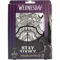 Blue Sky Studios Wednesday-Set Notizbuch mit Stift