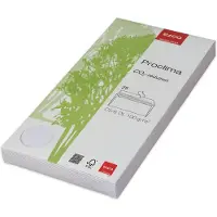 Elco Briefhülle Proclima DIN lang ohne Fenster, Haftklebung, 100g/m2, weiß, 25 Stück