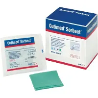 Cutimed Sorbact Tamponaden 2x50 cm 20 St
