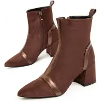 Montevita Stiefelette mit Absatz, Cella Braun