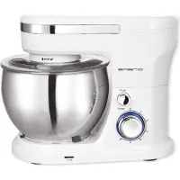 Emerio Küchenmaschine 5 L – 1000 W Küchenroboter – Food Processor – Küchenmixer mit Edelstahl-Rührschüssel – 6 Geschwindigkeitsstufen – KM-123117