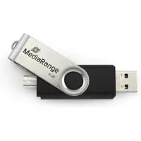 MediaRange USB-Stick 32 GB Kombo Micro USB OTG 32 GB 2.0 (MR932-2)