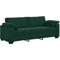 vidaXL 3-Sitzer-Sofa Dunkelgrün 220x77x82 cm Samt