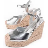Montevita Wedge Sparto Balenci Silber