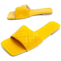 Montevita Flache Sandale Palanti Gelb