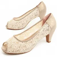 Montevita Absatzschuh Unne70 in Gold