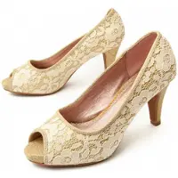 Montevita Montevida Absatzschuh Unne9 in Gold