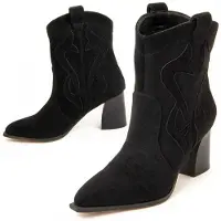 Montevita Absatzstiefelette Cacera Schwarz