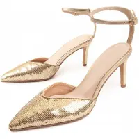 Montevita Absatzschuh Festshoe2 In Gold