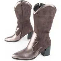 Montevita Stiefelette mit Absatz, Tejan8 Grau