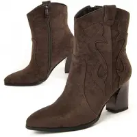 Montevita Heel Ankle Boot Cacera Grün