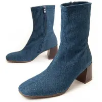 Montevita Stiefelette mit Absatz, Buonavitta4 Blau