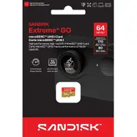 SanDisk MicroSDXC Extreme Go 64GB 170/80MB/s UHS-I- 5K- 4K UHD- U3- V3