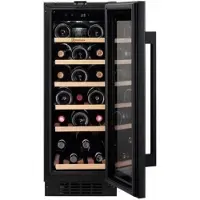 Electrolux EWS4020B5B, Weinkühler mit Kompressor, Integriert, 20 Flasche(n), 60 W, Schwarz, Schwarz