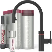 Quooker Flex Set mit PRO3 Reservoir & CUBE schwarz **inkl. CUBE Filter Starter Paket** 3XBLKCUBE