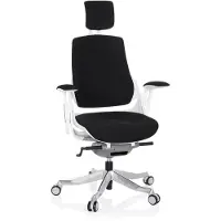 Hjh OFFICE SPEKTRE Stoff - Profi Bürostuhl Schwarz