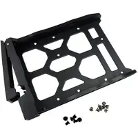 Qnap TRAY-35-NK-BLK02, 8,89 cm (3.5 Zoll), 2.5/3.5 Zoll, 140 mm, 181 mm, 40 mm, 200 g