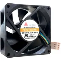 Qnap FAN-7CM-T01, Ventilator, 7 cm, 3500 RPM, Schwarz
