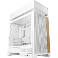 DeepCool CL660 WH, PC, Weiß, Mini-ITX, micro ATX, ATX, Acrylnitril-Butadien-Styrol (ABS), SPCC, Gehärtetes Glas, Multi, Taschenlüfter