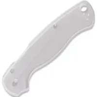 Flytanium Injection Molded Scales - Spyderco Paramilitary 2 - Clear