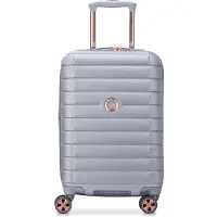 Delsey PARIS Shadow 5.0 Expandable 4DR Cabin Trolley 55 Platin hellgrau 54cm