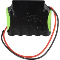 AccuCell Notleuchtenakku NiMH 7,2V 1800mAh F1x5+1 Mignon AA mit 200mm Kabel einseitig passend für Ledvance