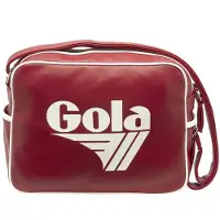 Gola Umhängetasche Redford Deep Red / White rot