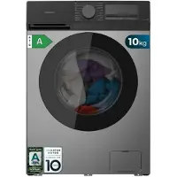 Cecotec Bolero DressCode 10450 Inverter Steel, Frontlader, 10 kg, B, 76 dB, 1400 RPM, A