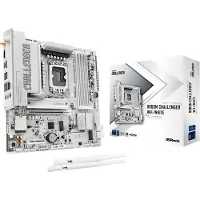 Asrock B860M Challenger WiFi White 1851 mATX HDMI/DP DDR5 - Mainboard - Intel Sockel 1851 (Core Ultra 100&200)