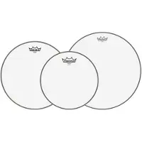 Remo Emperor Clear Tomtom-Pack – 10 12 16 Felle