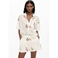 Desigual Hemd Martin 26SWCW30 Weiß Regular Fit