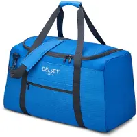 Delsey PARIS Reisetasche Schultertasche Nomade Foldable Bag Blue blau